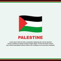 palestina flagga bakgrund design mall. palestina oberoende dag baner social media posta. palestina design vektor
