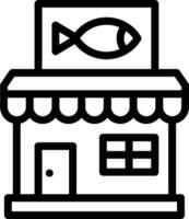 Fisch Geschäft Vektor Symbol Design Illustration