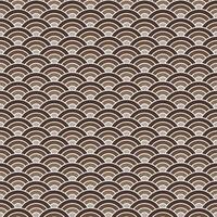 brun skugga av japansk Vinka mönster bakgrund. japansk sömlös mönster vektor. vågor bakgrund illustration. för Kläder, omslag papper, bakgrund, bakgrund, gåva kort. vektor