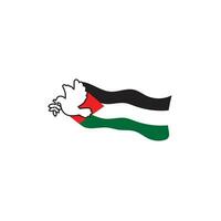 fri palestina logotyp vektor