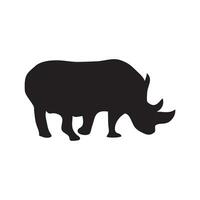 djur- silhuett ikon i platt stil. djur- vektor illustration på vit isolerat bakgrund. företag begrepp.