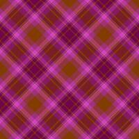 tartan schottland nahtloser karierter mustervektor. Retro-Hintergrundstoff. Vintage Check Farbe quadratische geometrische Textur. vektor