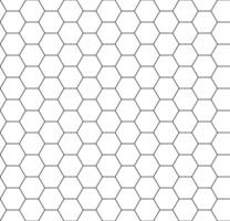 Hexagon Hintergrund nahtlos Kamm vektor