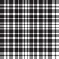 diagonal schwarz Weiß Plaid strahllos Muster vektor