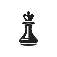 Schach Symbol Vektor, Schach Kunst, Schach Illustration vektor