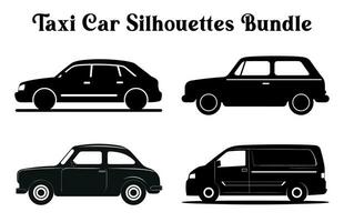 kostenlos Auto Vektor Silhouetten bündeln, einstellen von Auto Vektor Silhouette Clip Art