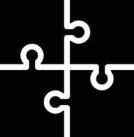 pussel vektor ikon design illustration