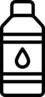 Wasserflasche-Vektor-Icon-Design-Illustration vektor