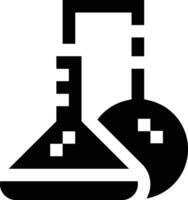 chemisch Experiment Vektor Symbol Design Illustration