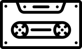 kassett vektor ikon design illustration