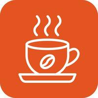 heiß Kaffee Vektor Symbol Design Illustration