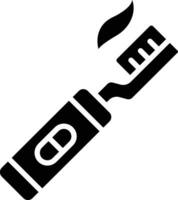 elektrisch Zahnbürste Vektor Symbol Design Illustration