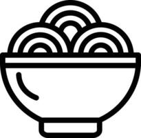 Ramen Vektor Symbol Design Illustration