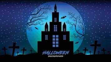 Halloween-Hintergrunddesign vektor