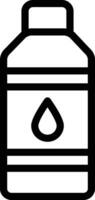 Wasserflasche-Vektor-Icon-Design-Illustration vektor