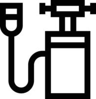 luft pump vektor ikon design illustration
