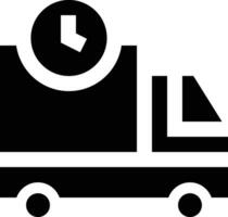 Lieferwagen-Vektor-Icon-Design-Illustration vektor