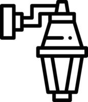 Straße Lampe Vektor Symbol Design Illustration