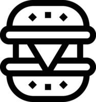 Käse Burger Vektor Symbol Design Illustration