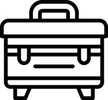 Toolbox-Vektor-Icon-Design-Illustration vektor