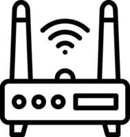 wiFi router vektor ikon design illustration