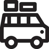 Bus Transport Symbol Symbol Vektor Bild. Illustration von das Silhouette Bus Transport Öffentlichkeit Reise Design Bild