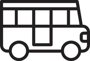 Bus Transport Symbol Symbol Vektor Bild. Illustration von das Silhouette Bus Transport Öffentlichkeit Reise Design Bild