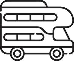 Bus Transport Symbol Symbol Vektor Bild. Illustration von das Silhouette Bus Transport Öffentlichkeit Reise Design Bild