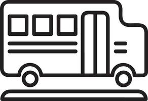 buss transport symbol ikon vektor bild. illustration av de silhuett buss transport offentlig resa design bild