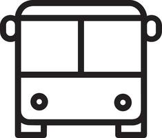 Bus Transport Symbol Symbol Vektor Bild. Illustration von das Silhouette Bus Transport Öffentlichkeit Reise Design Bild