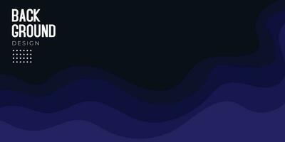 dunkel Blau Meer elegant Hintergrund abstrakt zum Ihre Geschäft Element vektor