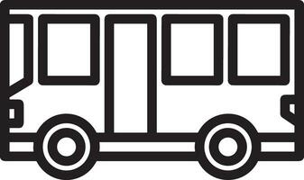 buss transport symbol ikon vektor bild. illustration av de silhuett buss transport offentlig resa design bild