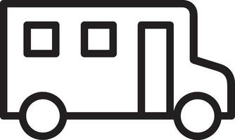 Bus Transport Symbol Symbol Vektor Bild. Illustration von das Silhouette Bus Transport Öffentlichkeit Reise Design Bild