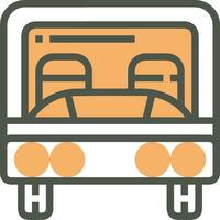 buss transport symbol ikon vektor bild. illustration av de silhuett buss transport offentlig resa design bild