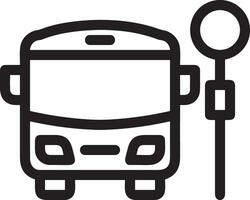 Bus Transport Symbol Symbol Vektor Bild. Illustration von das Silhouette Bus Transport Öffentlichkeit Reise Design Bild