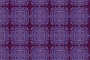 lila Blumen- Muster, ein nahtlos und symmetrisch Design vektor