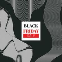 schwarz Freitag Verkauf abstrakt Hintergrund zum Sozial Medien vektor
