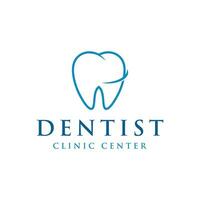 kreativ dental abstrakt logotyp mall design. logotyp för tandläkare, klinik Centrum, dental vård och företag. vektor