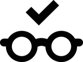 Brille optisch Symbol Symbol Bild Vektor. Illustration von Sonnenbrille Schutz Sehvermögen Grafik Design Bild vektor