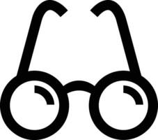 Brille optisch Symbol Symbol Bild Vektor. Illustration von Sonnenbrille Schutz Sehvermögen Grafik Design Bild vektor