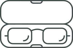 Brille optisch Symbol Symbol Bild Vektor. Illustration von Sonnenbrille Schutz Sehvermögen Grafik Design Bild vektor