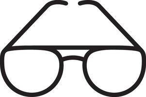 Brille optisch Symbol Symbol Bild Vektor. Illustration von Sonnenbrille Schutz Sehvermögen Grafik Design Bild vektor