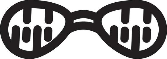 Brille optisch Symbol Symbol Bild Vektor. Illustration von Sonnenbrille Schutz Sehvermögen Grafik Design Bild vektor