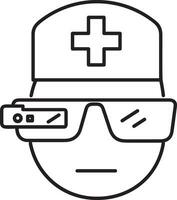 Brille optisch Symbol Symbol Bild Vektor. Illustration von Sonnenbrille Schutz Sehvermögen Grafik Design Bild vektor