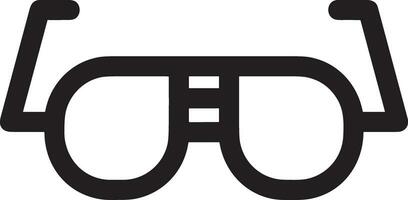 Brille optisch Symbol Symbol Bild Vektor. Illustration von Sonnenbrille Schutz Sehvermögen Grafik Design Bild vektor