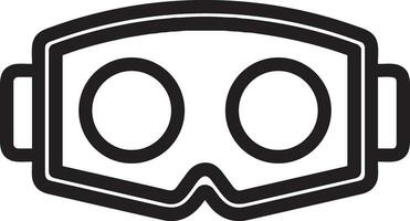 Brille optisch Symbol Symbol Bild Vektor. Illustration von Sonnenbrille Schutz Sehvermögen Grafik Design Bild vektor