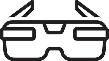 Brille optisch Symbol Symbol Bild Vektor. Illustration von Sonnenbrille Schutz Sehvermögen Grafik Design Bild vektor