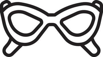 Brille optisch Symbol Symbol Bild Vektor. Illustration von Sonnenbrille Schutz Sehvermögen Grafik Design Bild vektor