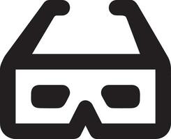 Brille optisch Symbol Symbol Bild Vektor. Illustration von Sonnenbrille Schutz Sehvermögen Grafik Design Bild vektor