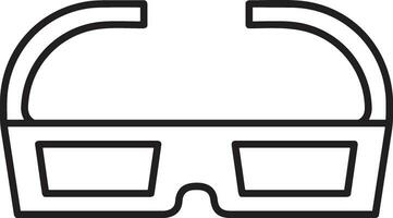 Brille optisch Symbol Symbol Bild Vektor. Illustration von Sonnenbrille Schutz Sehvermögen Grafik Design Bild vektor